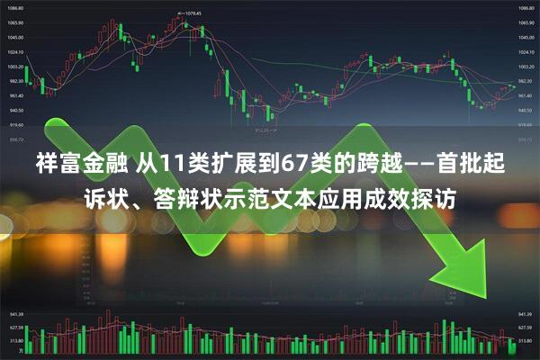 祥富金融 从11类扩展到67类的跨越——首批起诉状、答辩状示范文本应用成效探访